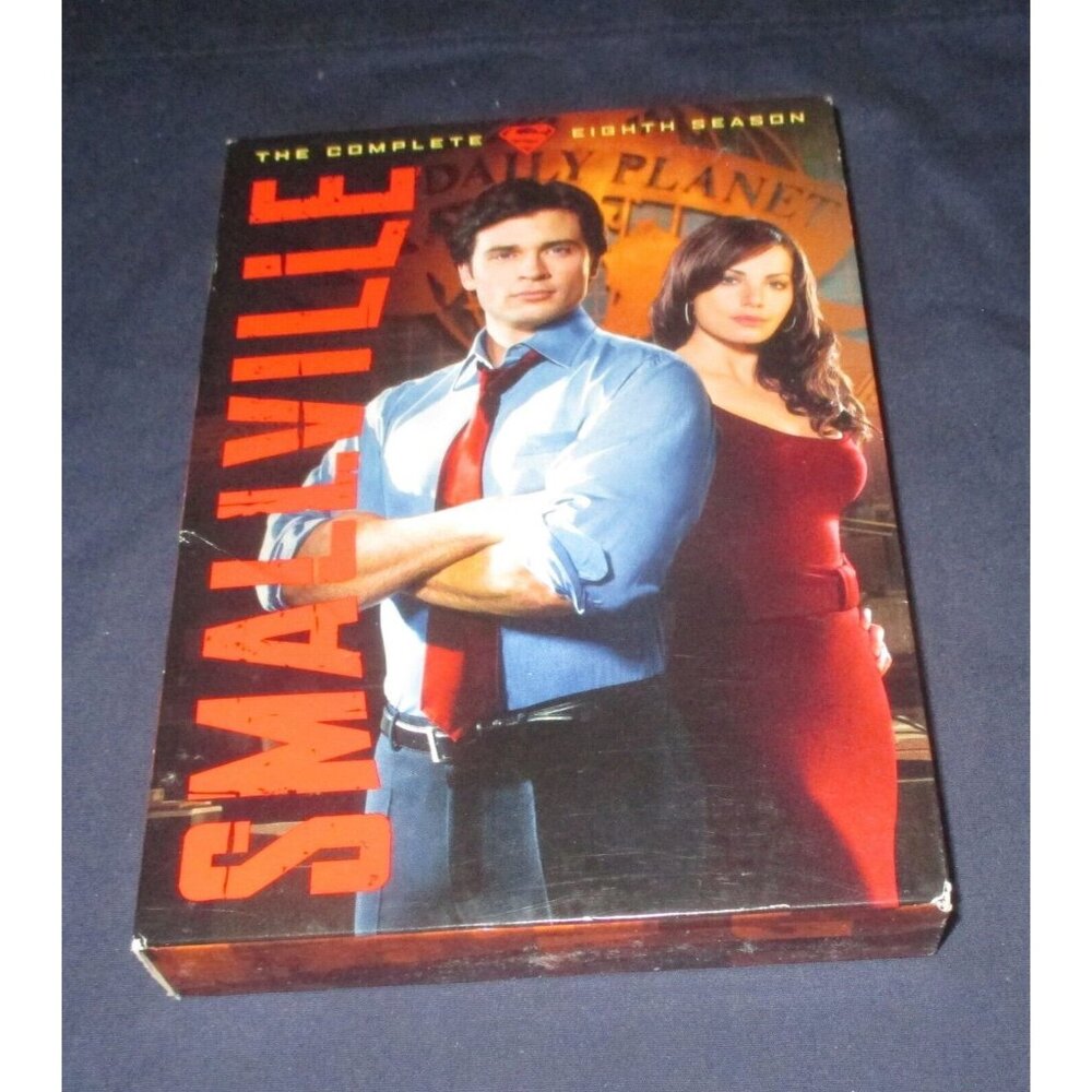 Smallville the Complete Eighth Season (DVD, 2008, 6-Disc Set)
